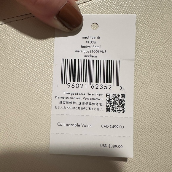 Kate Spade Madison Perforated Crossbody NWT - Picture 9 of 9